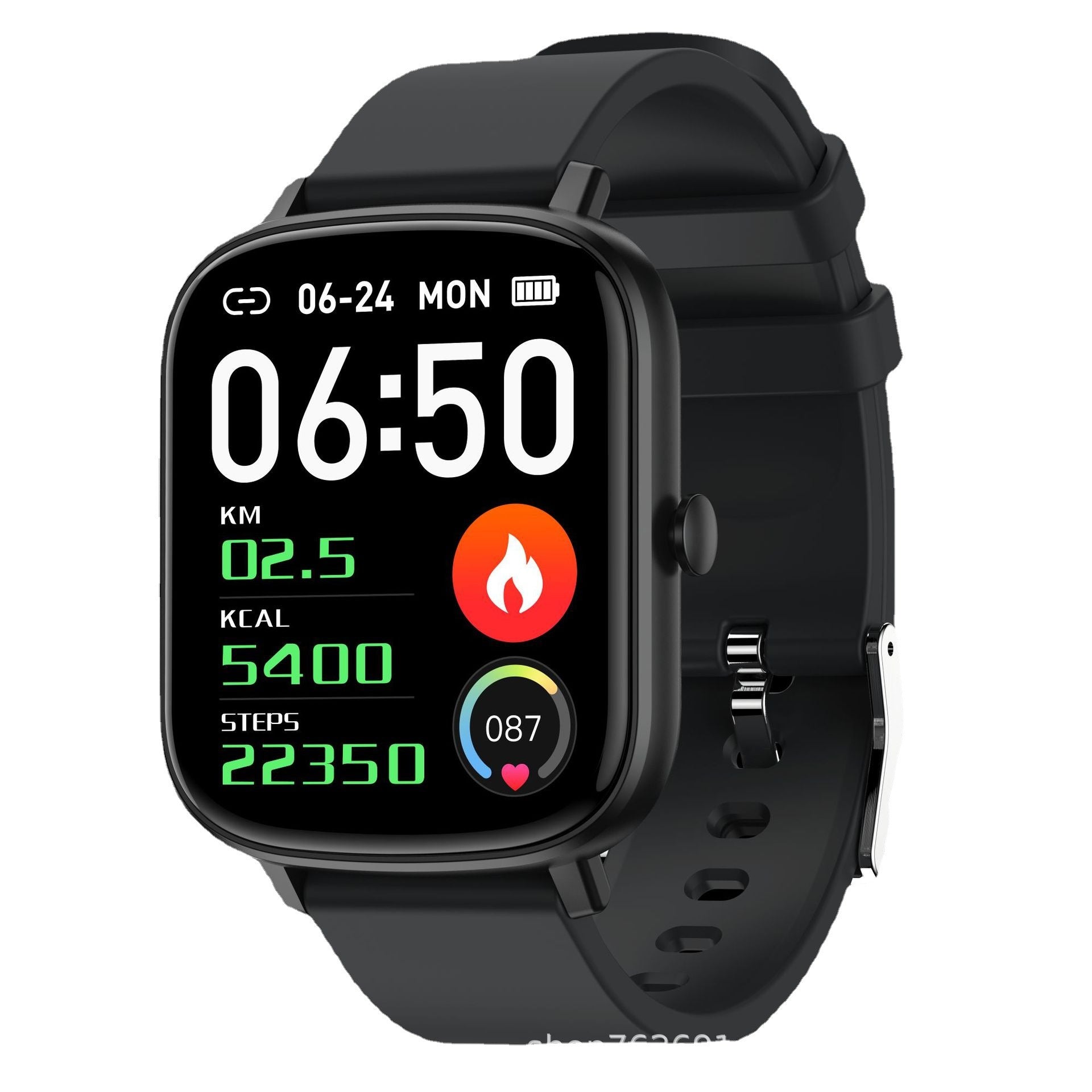 P55 Smartwatch functionality demonstration