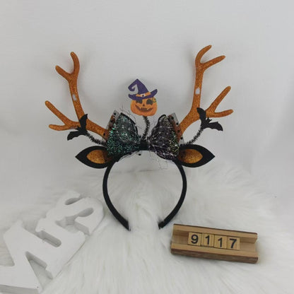 Spooky Costume Headbands for Halloween Celebrations