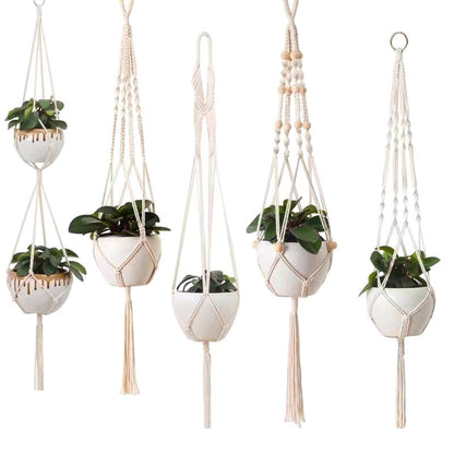 Handcrafted hanging plant basket image 1