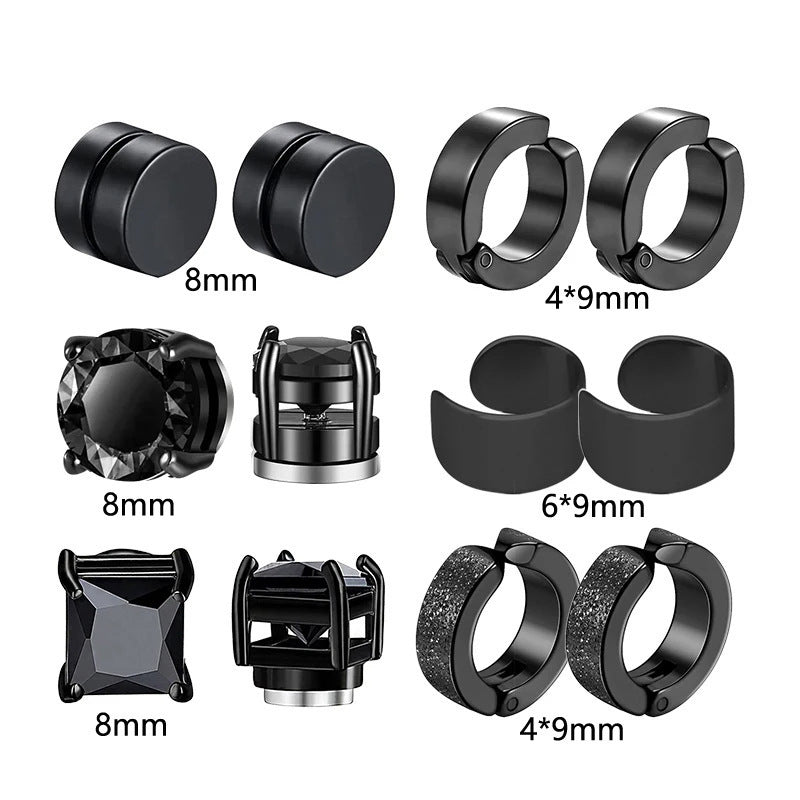 Comfortable non-pierced earrings for unisex image 4