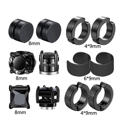Comfortable non-pierced earrings for unisex image 4