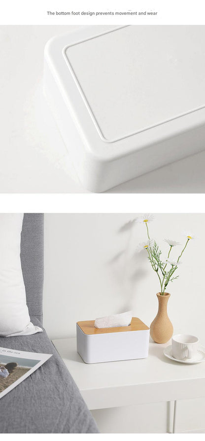 Plastic tissue box for home decor image 2