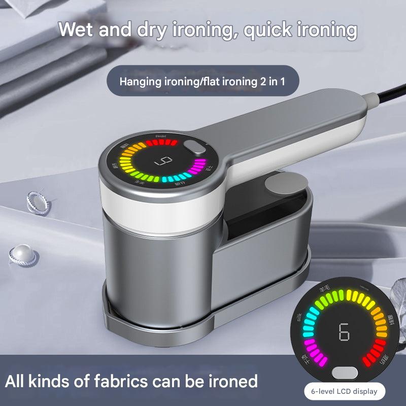Colorful steam iron assortment