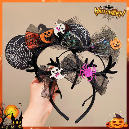 Spooky Costume Headbands for Halloween Celebrations