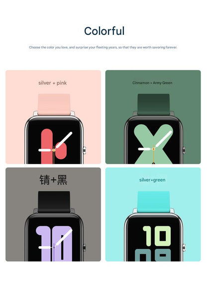 Smart Fitness Tracker Watch with interchangeable dials