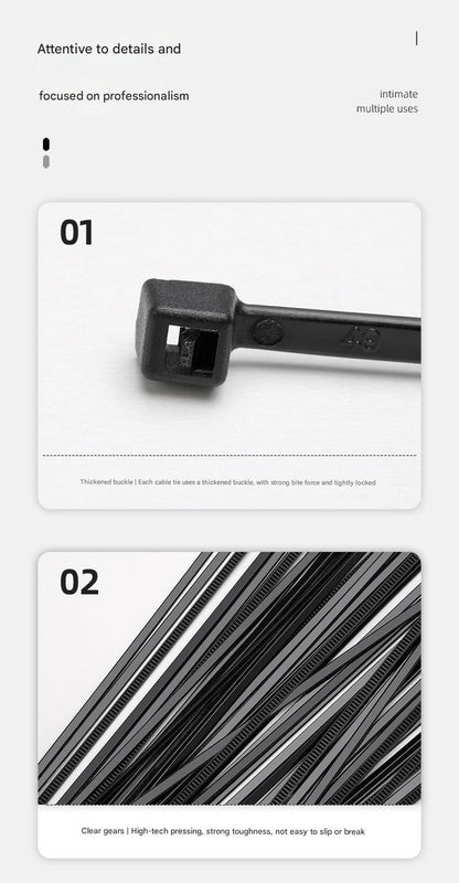 Self-locking mechanism of cable ties - image 2