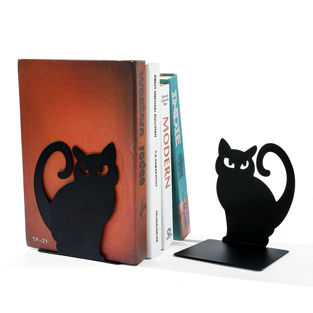 Stylish cat bookends for home decor image 5