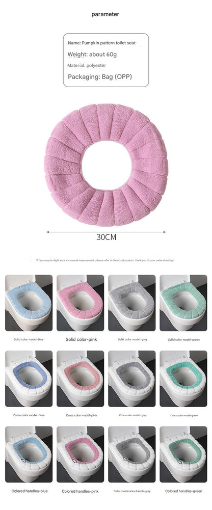 Stylish toilet cover set for home use