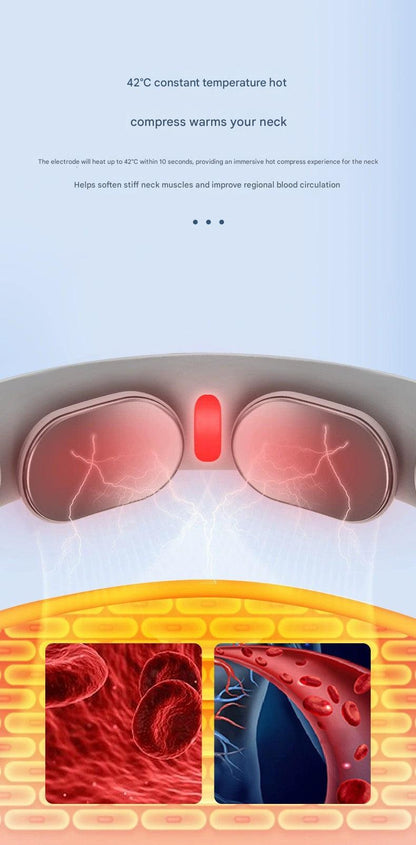 Neck massager front view