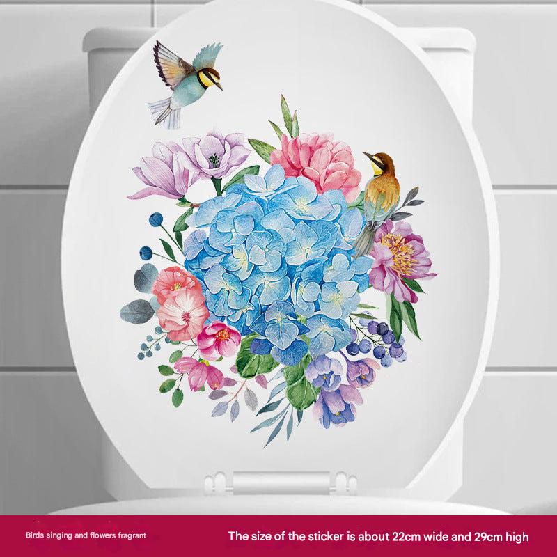 Stylish toilet stickers for home