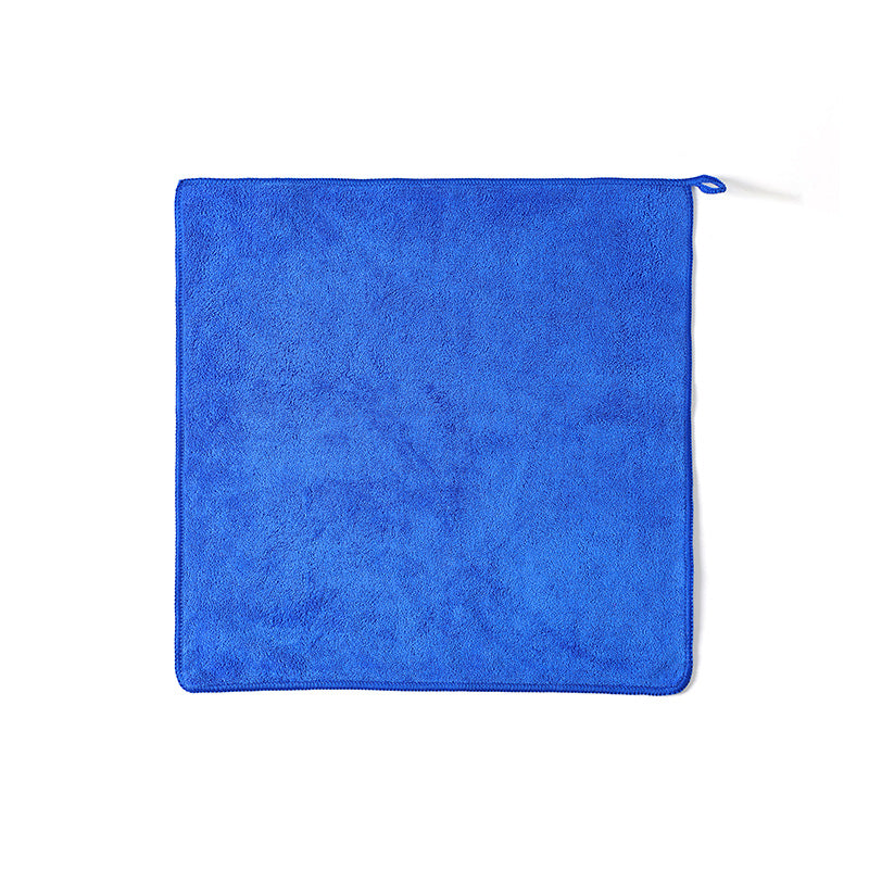 Microfiber cleaning cloth in coffee color