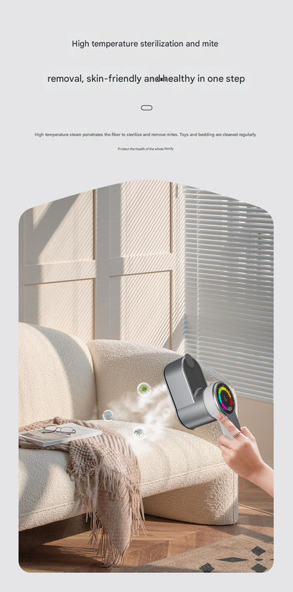 Portable steam iron with water tank
