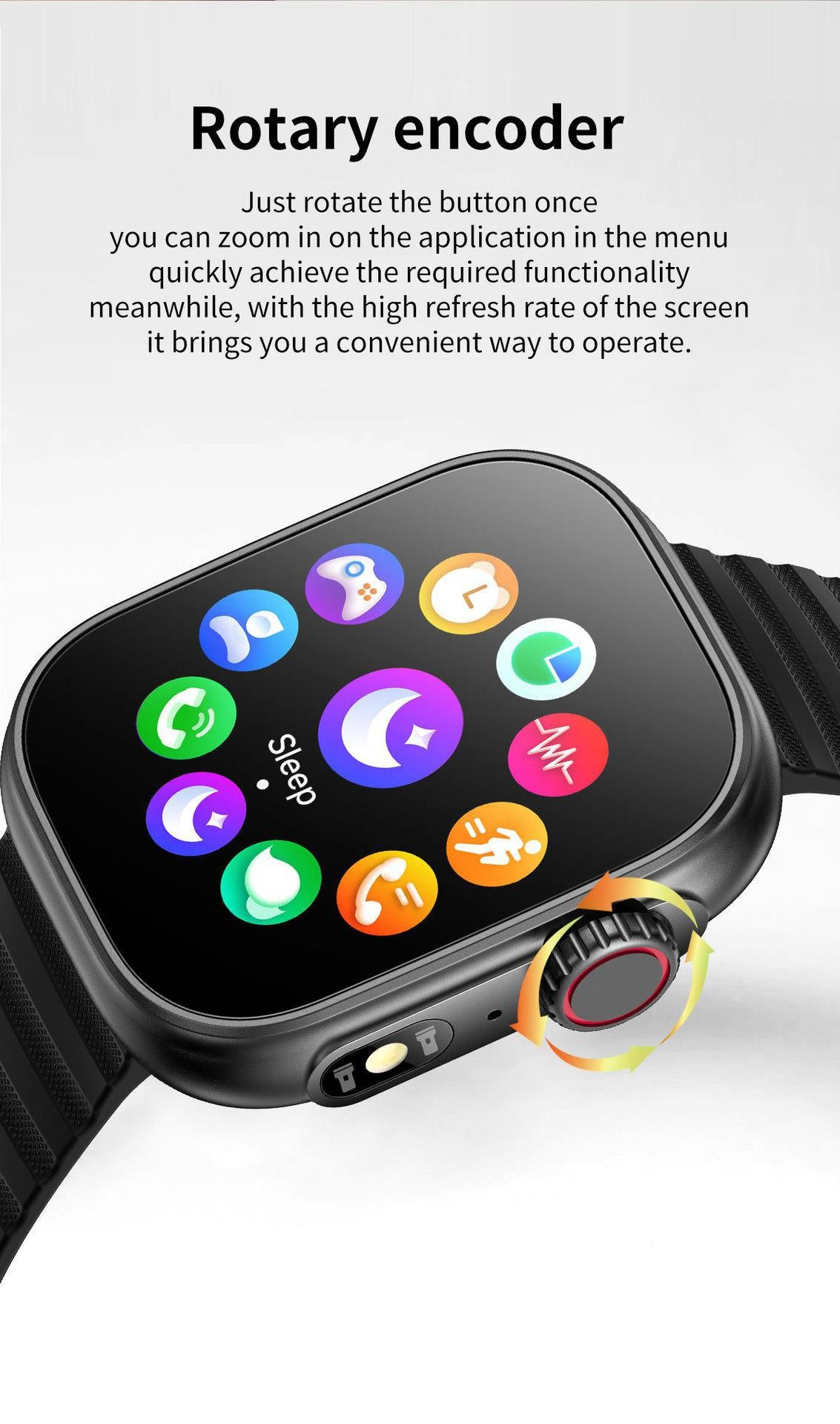 Smartwatch health monitoring features displayed
