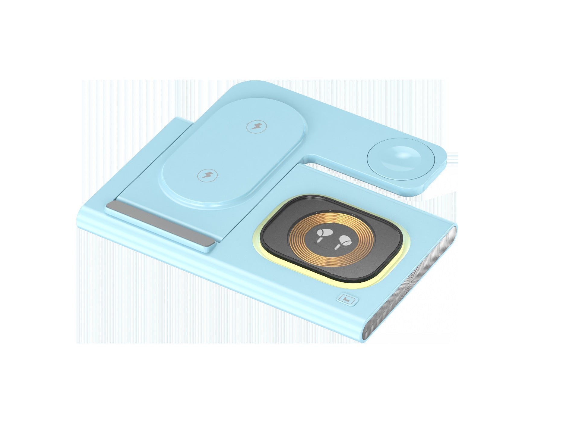 wireless charger with smartphone