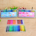 Rotating crayons 36 colors PP box (Pack of 2)