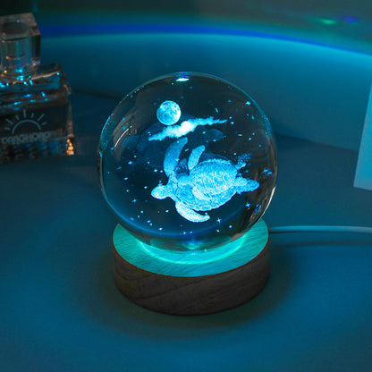 Recharging base for crystal ball night light image 4