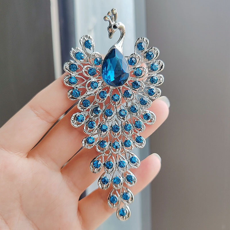 colorful rhinestone brooch for clothing