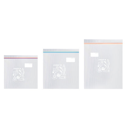 Durable PE food bags in fridge