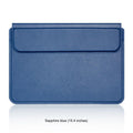 15.4 inch blue horizontal stand bag