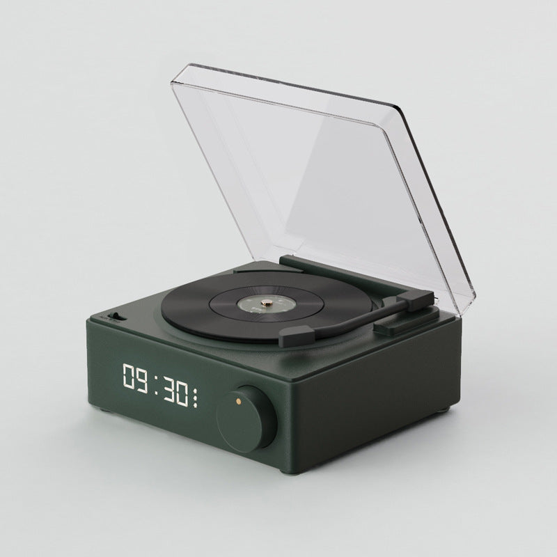 Retro Bluetooth Clock Speaker Image 1