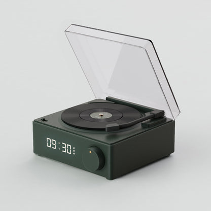 Retro Bluetooth Clock Speaker Image 1