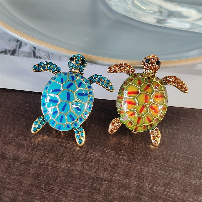 Blue Turtle Brooch Design - Image 2