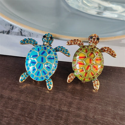 Blue Turtle Brooch Design - Image 2