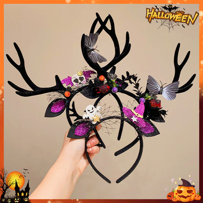Skeleton Themed Headband for Halloween Parties