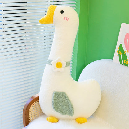 fluffy goose pillow