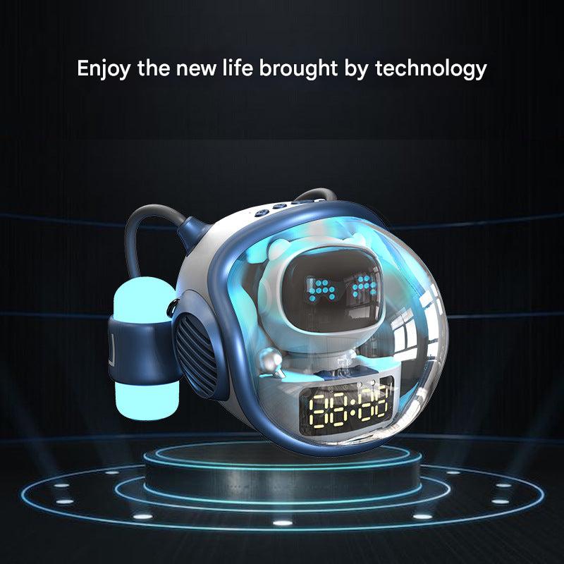 Bluetooth Speaker Alarm Clock in bedroom