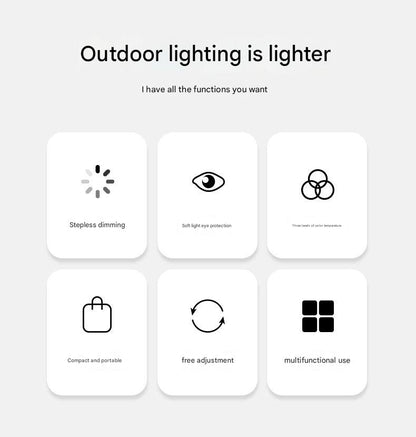 Stylish Geometric LED Reading Light for Dorms