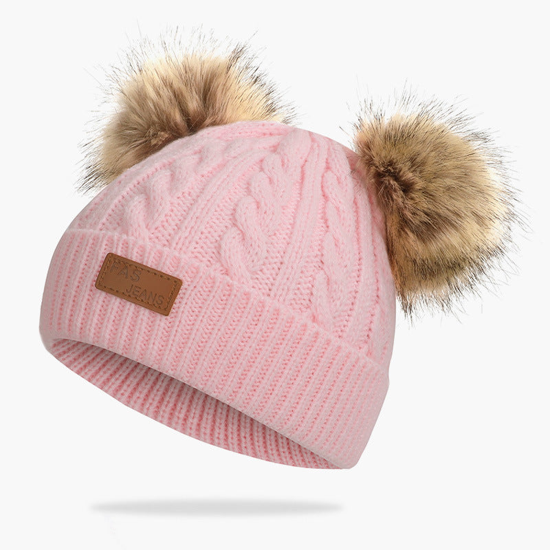 Cozy winter accessories for children