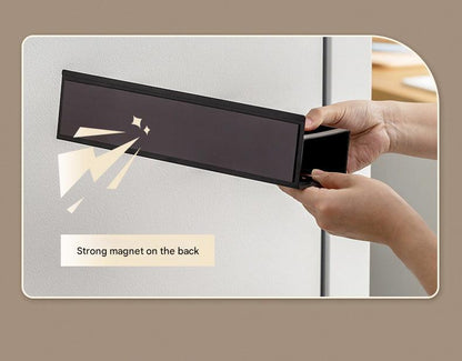 Organized kitchen with magnetic storage solution