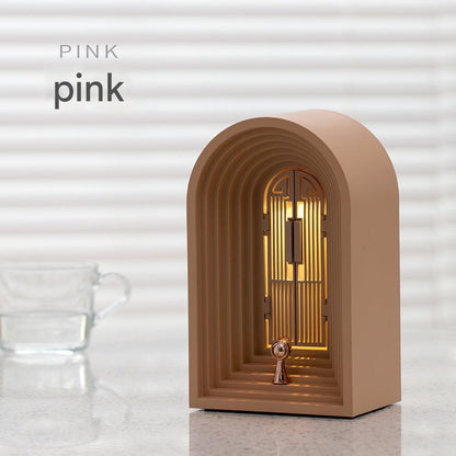 stylish usb charging table lamp and speaker
