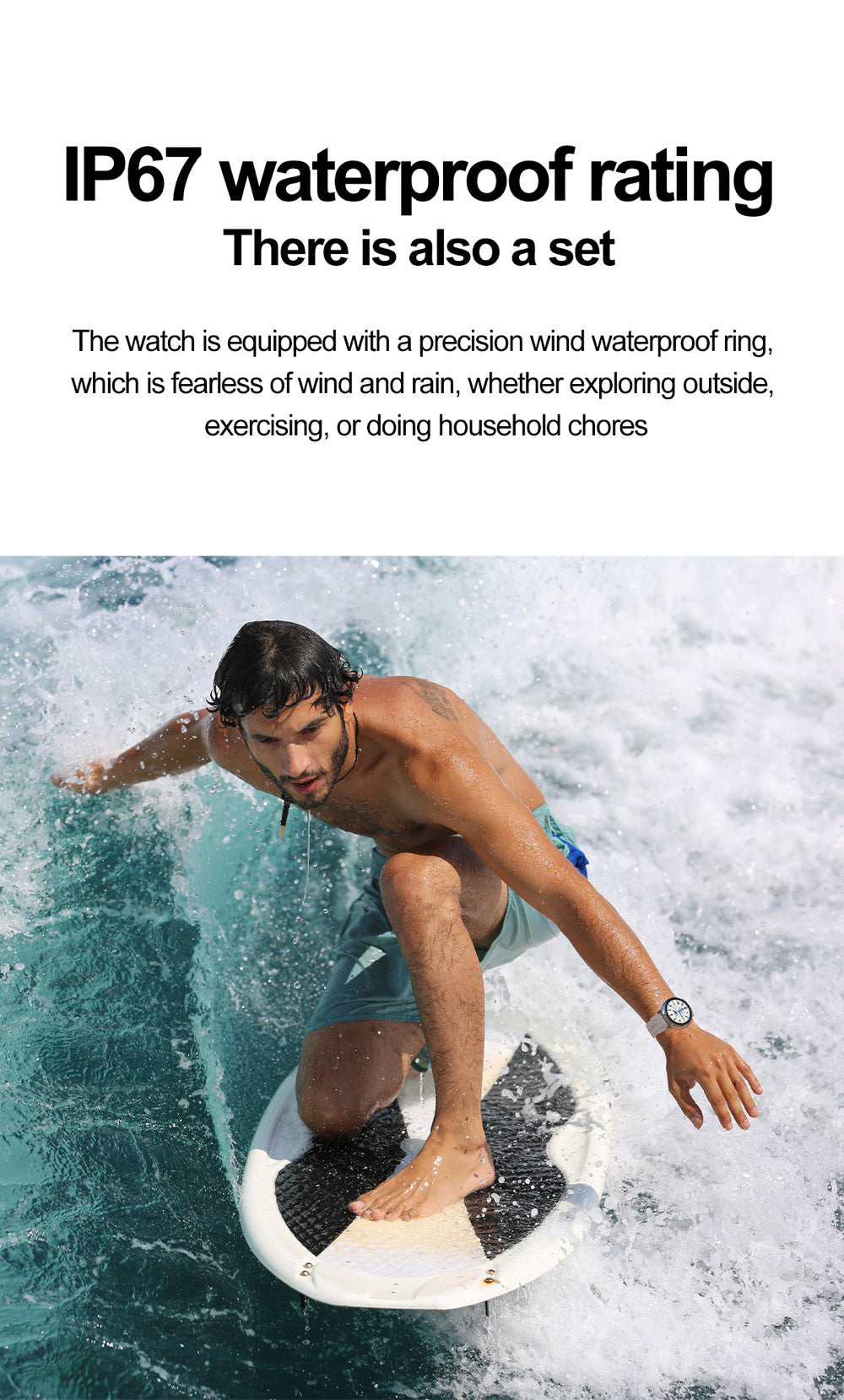 Multi-sport mode fitness tracker with notifications - image 4