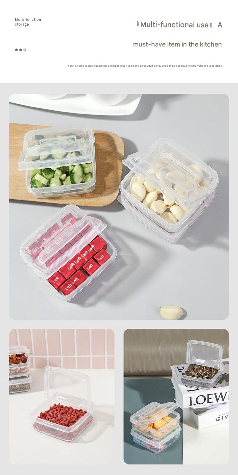 Plastic butter storage container image 3