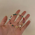 Colorful Small Flower Bracelet