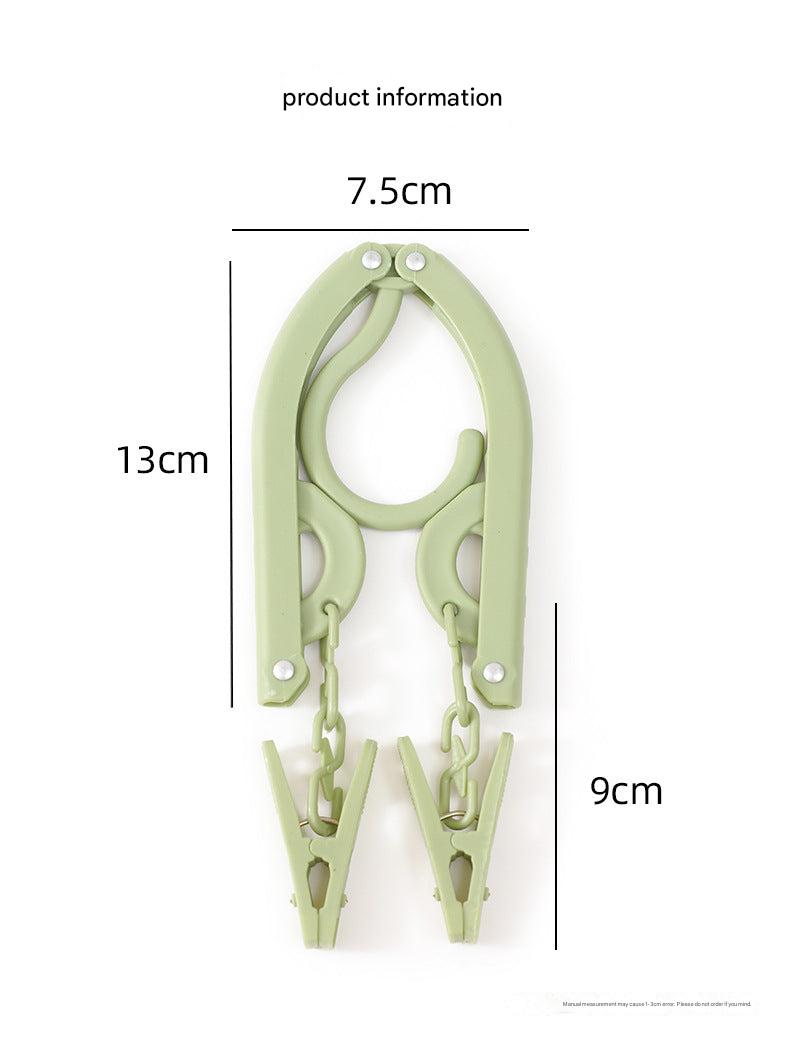 Multiple uses hanger with clothes image 7