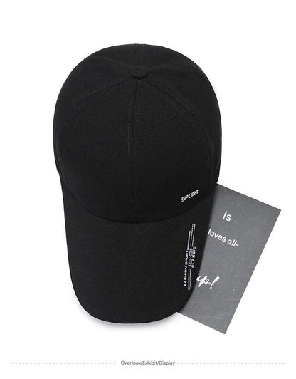 Cotton cap in khaki color