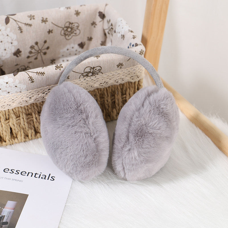 Pink soft ear muffs set in lifestyle