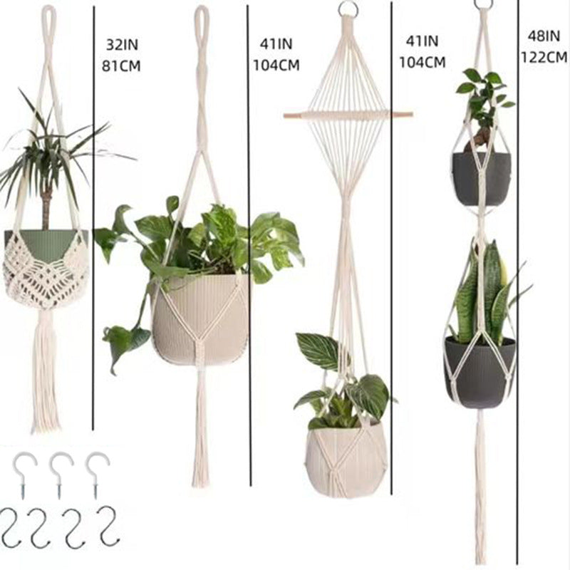 Stylish plant hanger close-up image 4