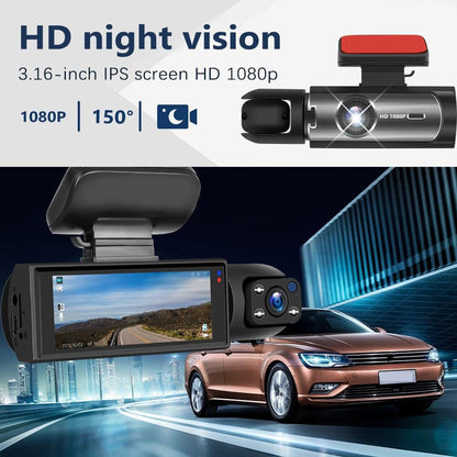 Yuecai M8 Car Dash Camera with Rear View