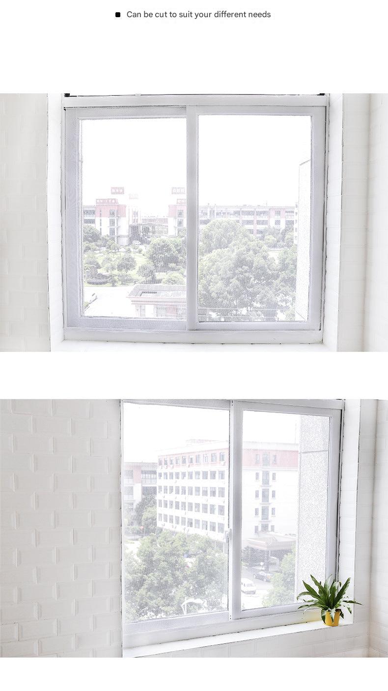 Mosquito mesh screen on window