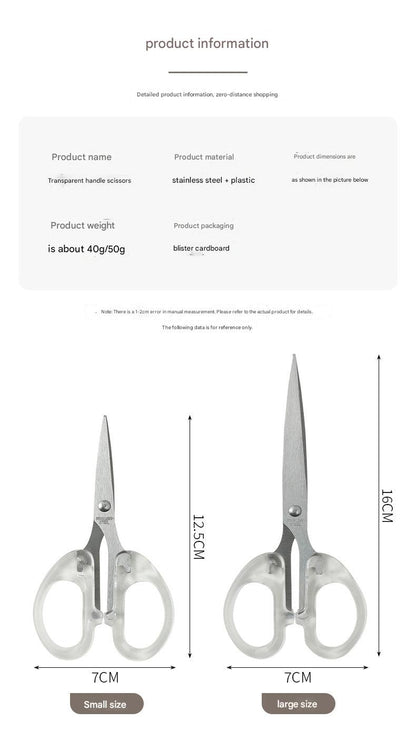 High-quality scissors resting on a work table