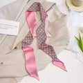 Diagonal Plaid Pink approximately 6*90CM