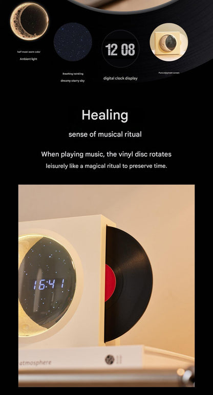 Retro Bluetooth Vinyl Record Player