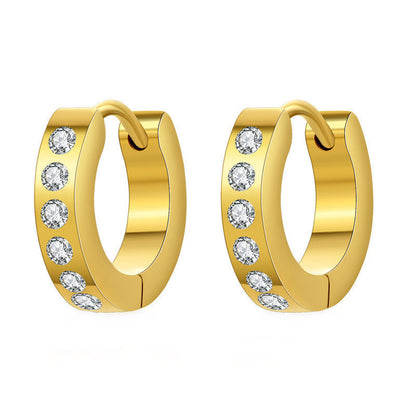 Stylish stainless steel earrings with come in multiple colors