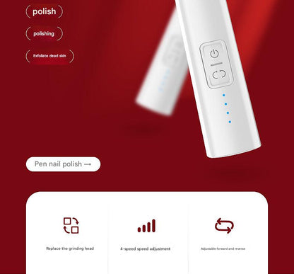 Nail grinder with multiple heads