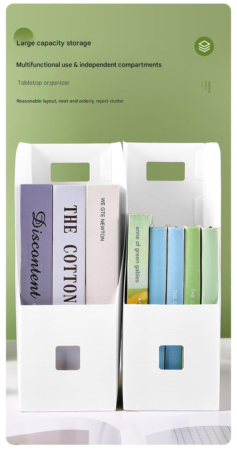 classy office organizer in soft white