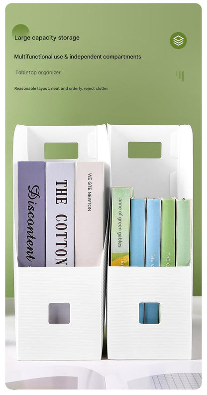 classy office organizer in soft white